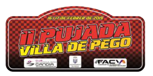 Inscripción II Pujada Villa de Pego